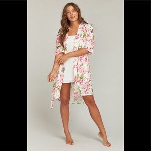 Show Me Your Mumu Brie Robe ~ Garden Of Bloom